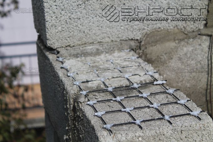 Композитная кладочная сетка "ROCKMESH"