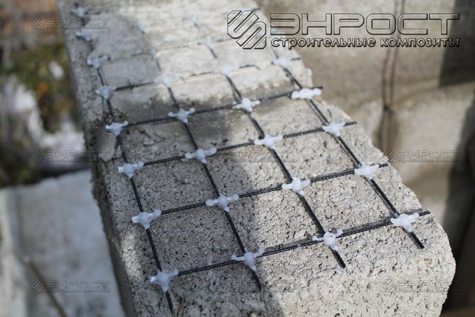 Композитная кладочная сетка "ROCKMESH"