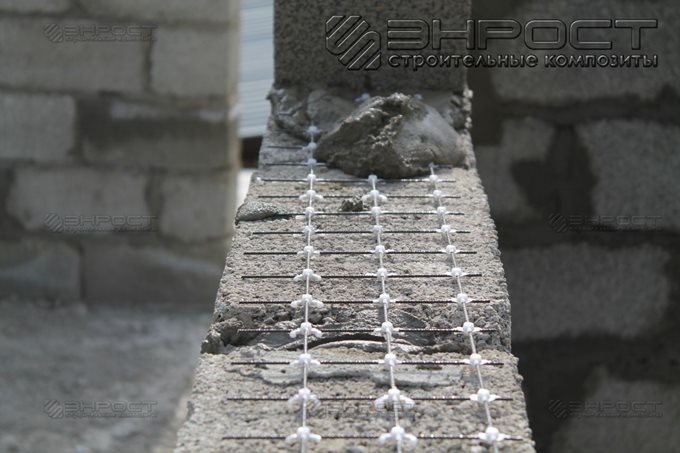 Композитная кладочная сетка "ROCKMESH"