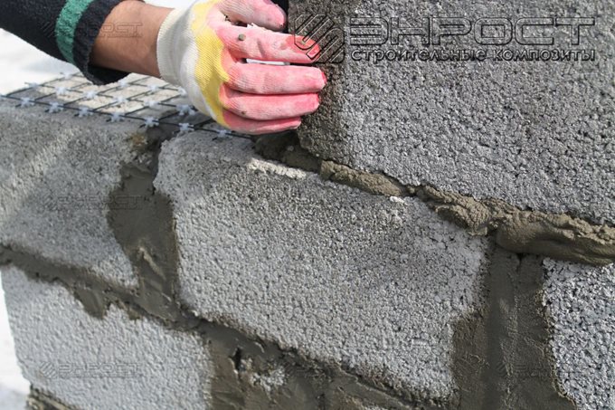 Композитная кладочная сетка "ROCKMESH"